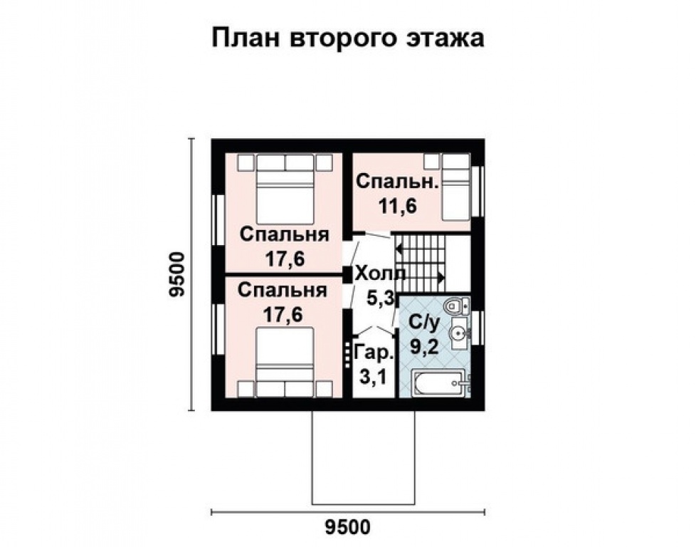 Проект дома Проект дома AS-2023 - Фото 6