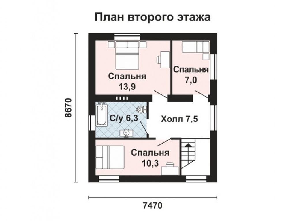 Проект дома Проект дома AS-2040 - Фото 2