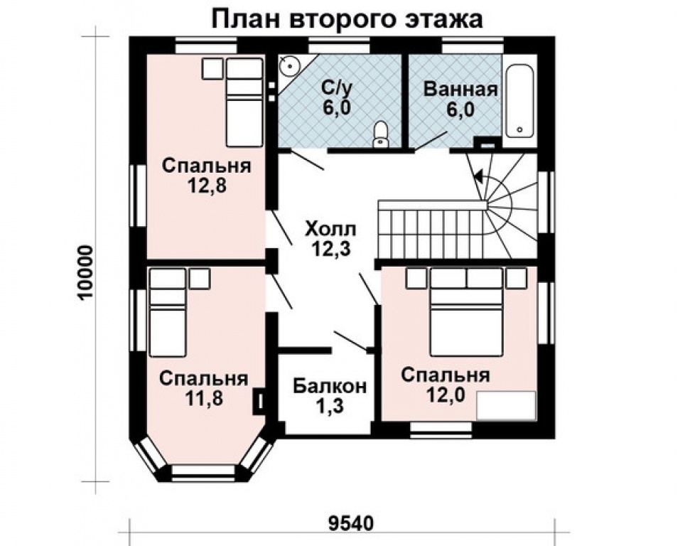 Проект дома Проект дома AS-2058 - Фото 2