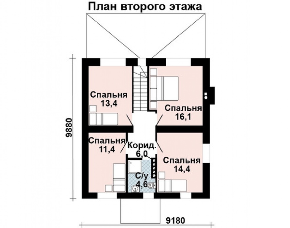 Проект дома Проект дома AS-2078 - Фото 6